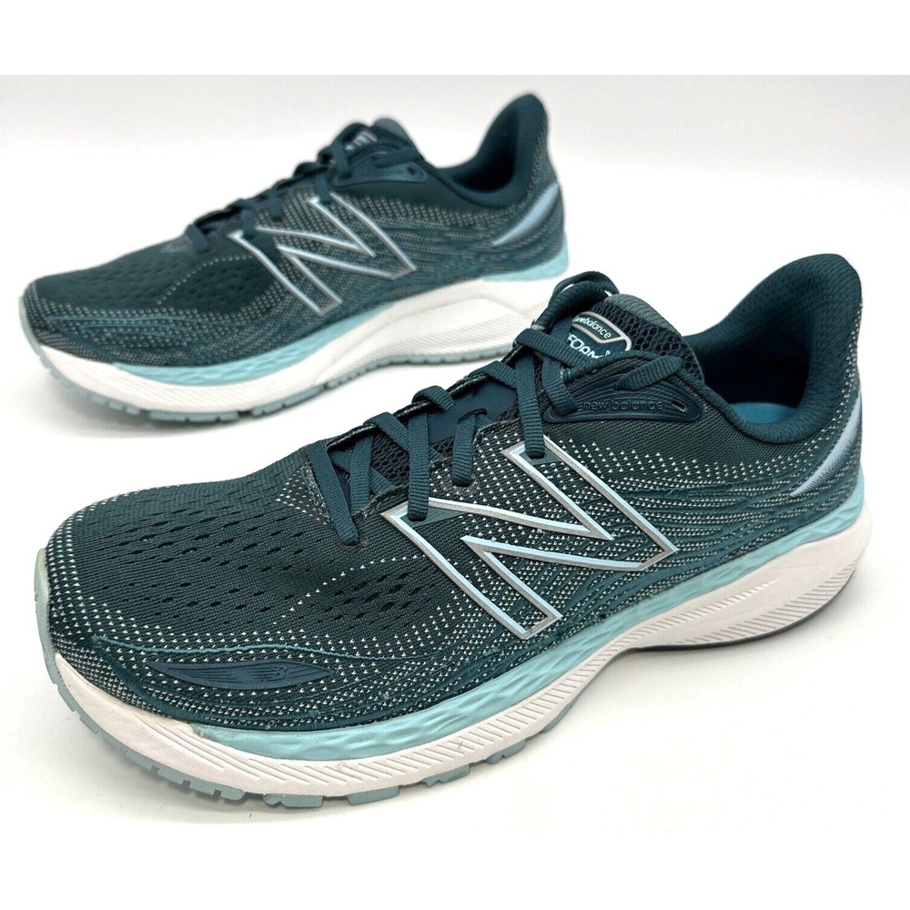 New Balance‎ 860 Fresh Foam Womens Size 12 D Wide Running Sneakers Green Mesh